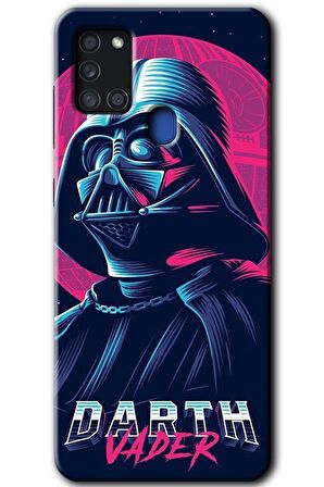 Galaxy A21s Kılıf HD Desen Baskılı Arka Kapak - Darth Vader 