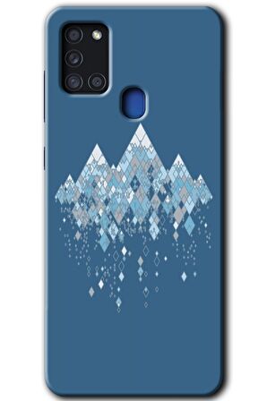 Galaxy A21s Kılıf HD Desen Baskılı Arka Kapak - İceberg 