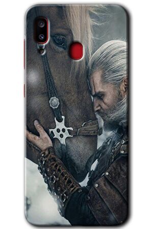 Galaxy A30 Kılıf HD Desen Baskılı Arka Kapak - Kadim Dost 