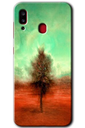 Galaxy A30 Kılıf HD Desen Baskılı Arka Kapak - Outlines Paint 