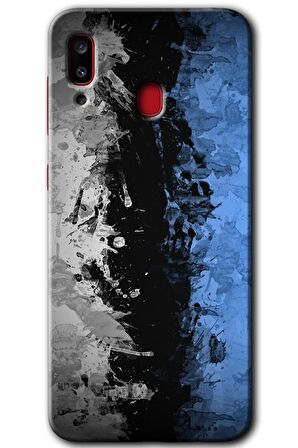 Galaxy A30 Kılıf HD Desen Baskılı Arka Kapak - Abstract Wallpaper 