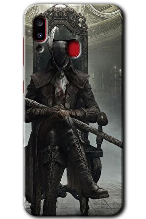 Galaxy A30 Kılıf HD Desen Baskılı Arka Kapak - Bloodborne Hunters 