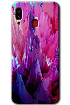 Galaxy A30 Kılıf HD Desen Baskılı Arka Kapak - Abstraction Sharp 