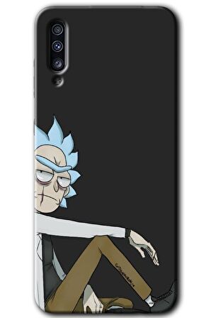 Galaxy A30s Kılıf HD Desen Baskılı Arka Kapak - Rick 