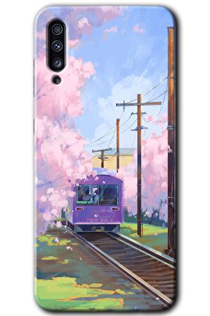 Galaxy A30s Kılıf HD Desen Baskılı Arka Kapak - Rails Paint 