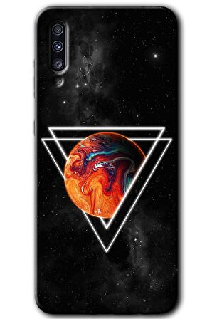 Galaxy A30s Kılıf HD Desen Baskılı Arka Kapak - Kızıl Gezegen 