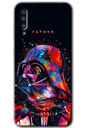 Galaxy A30s Kılıf HD Desen Baskılı Arka Kapak - Father Vader 