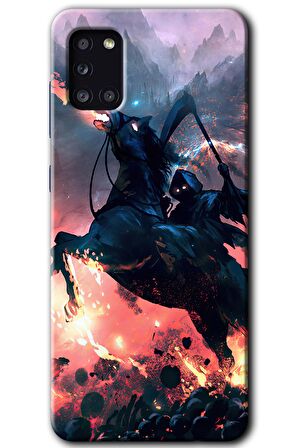 Galaxy A31 Kılıf HD Desen Baskılı Arka Kapak - Bloodhorne 