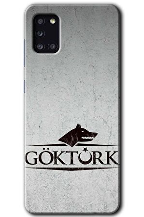 Galaxy A31 Kılıf HD Desen Baskılı Arka Kapak - Göktürk 