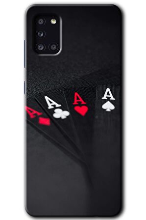 Galaxy A31 Kılıf HD Desen Baskılı Arka Kapak - Full As 