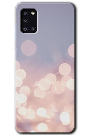 Galaxy A31 Kılıf HD Desen Baskılı Arka Kapak - Blur Lights 