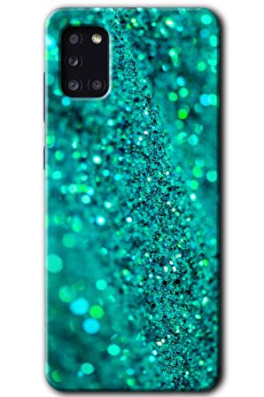Galaxy A31 Kılıf HD Desen Baskılı Arka Kapak - Diamonds 