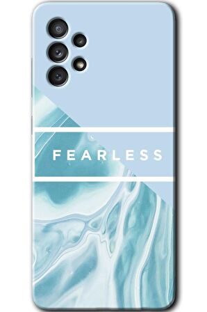 Galaxy A32 4G Kılıf HD Desen Baskılı Arka Kapak - Fearless 