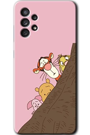 Galaxy A32 4G Kılıf HD Desen Baskılı Arka Kapak - Winnie the Pooh 