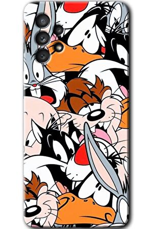 Galaxy A33 Kılıf HD Desen Baskılı Arka Kapak - Karakterler 