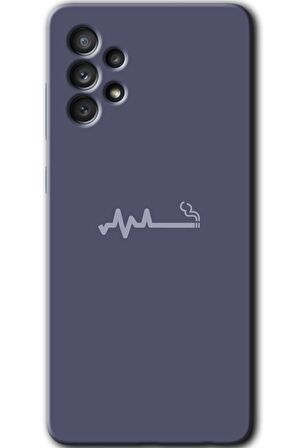 Galaxy A33 Kılıf HD Desen Baskılı Arka Kapak - Sigara Zararlıdır 