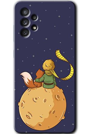 Galaxy A33 Kılıf HD Desen Baskılı Arka Kapak - Küçük Prens 