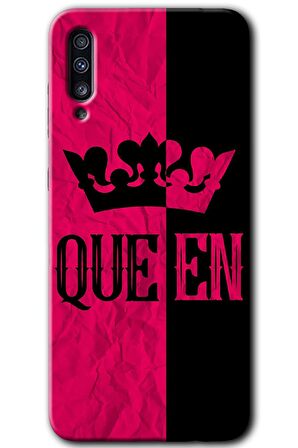 Galaxy A50 Kılıf HD Desen Baskılı Arka Kapak - Queen 