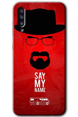 Galaxy A50 Kılıf HD Desen Baskılı Arka Kapak - Say My Name 