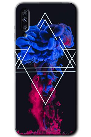 Galaxy A50 Kılıf HD Desen Baskılı Arka Kapak - Mekanik Duman 1 