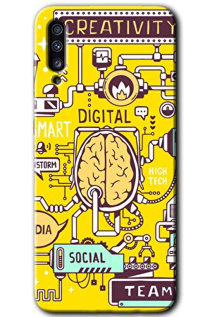Galaxy A50s Kılıf HD Desen Baskılı Arka Kapak - Smart 2 