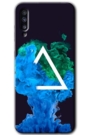 Galaxy A50s Kılıf HD Desen Baskılı Arka Kapak - İnk Clot 