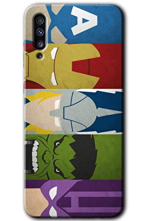 Galaxy A50s Kılıf HD Desen Baskılı Arka Kapak - Avengers-1 