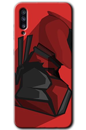 Galaxy A50s Kılıf HD Desen Baskılı Arka Kapak - DeadPool 