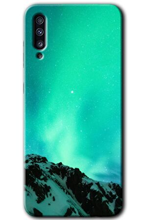 Galaxy A50s Kılıf HD Desen Baskılı Arka Kapak - Aurora 