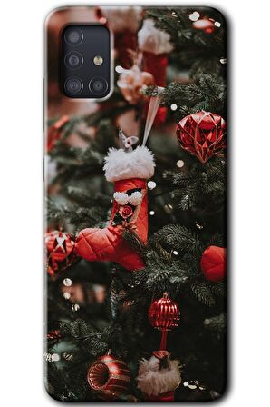 Galaxy A51 Kılıf HD Desen Baskılı Arka Kapak - Happy New Year 
