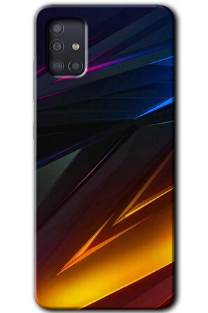 Galaxy A51 Kılıf HD Desen Baskılı Arka Kapak - Stranger Lines 