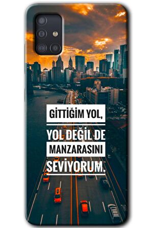 Galaxy A51 Kılıf HD Desen Baskılı Arka Kapak - Manzara Seviyorum 