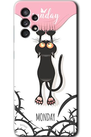 Galaxy A52 Kılıf HD Desen Baskılı Arka Kapak - Dark Sunday 
