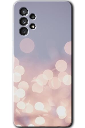 Galaxy A52 Kılıf HD Desen Baskılı Arka Kapak - Blur Lights 