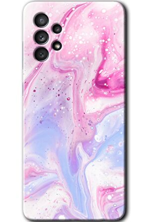 Galaxy A52 Kılıf HD Desen Baskılı Arka Kapak - Kabarmış Leke 