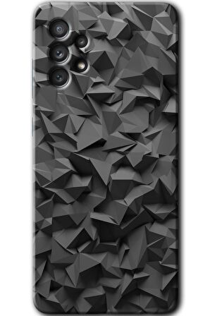Galaxy A52s Kılıf HD Desen Baskılı Arka Kapak - Dark Broke 
