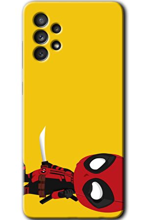 Galaxy A52s Kılıf HD Desen Baskılı Arka Kapak - DeadPool 6 