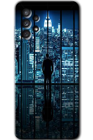 Galaxy A53 Kılıf HD Desen Baskılı Arka Kapak - Şehir Manzarası 