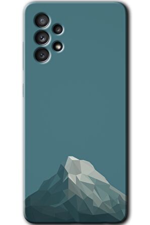 Galaxy A53 Kılıf HD Desen Baskılı Arka Kapak - Alone Mountain 