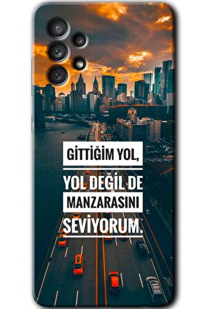 Galaxy A53 Kılıf HD Desen Baskılı Arka Kapak - Manzara Seviyorum 