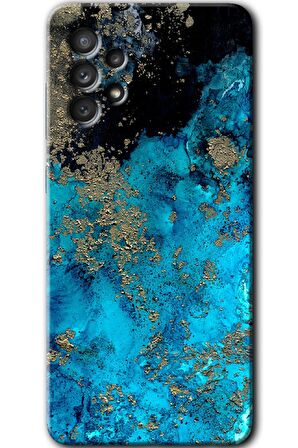 Galaxy A53 Kılıf HD Desen Baskılı Arka Kapak - Klas Mermer 