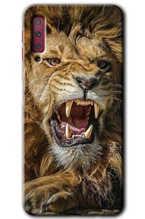 Galaxy A7 2018 Kılıf HD Desen Baskılı Arka Kapak - Lion King 