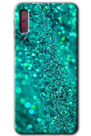 Galaxy A7 2018 Kılıf HD Desen Baskılı Arka Kapak - Diamonds 