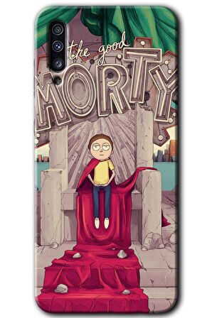 Galaxy A70 Kılıf HD Desen Baskılı Arka Kapak - Morty 