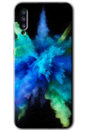 Galaxy A70s Kılıf HD Desen Baskılı Arka Kapak - Karışım 1 
