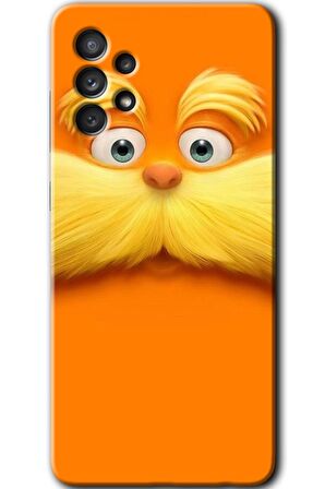 Galaxy A72 Kılıf HD Desen Baskılı Arka Kapak - Garfield 