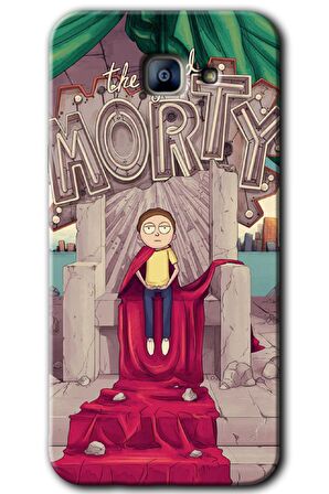 Galaxy A8 2016 Kılıf HD Desen Baskılı Arka Kapak - Morty 