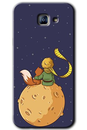Galaxy A8 2016 Kılıf HD Desen Baskılı Arka Kapak - Küçük Prens 
