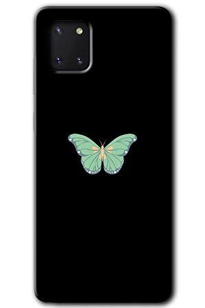 Galaxy A81 Kılıf HD Desen Baskılı Arka Kapak - Butterfly Tree 