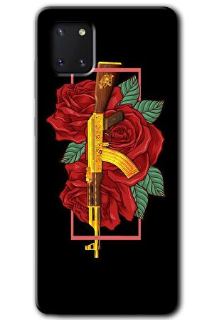 Galaxy A81 Kılıf HD Desen Baskılı Arka Kapak - Bedel 